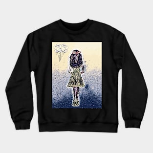 Balloon Girl Crewneck Sweatshirt